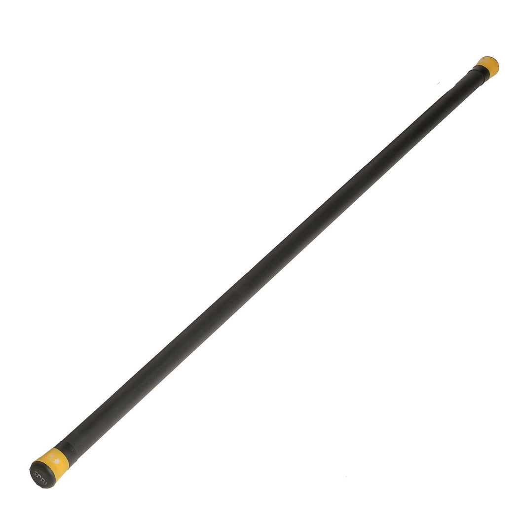 6 Lb Weighted Bar 124C Yellow 4 Foot