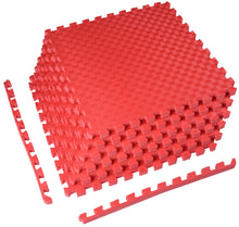 Load image into Gallery viewer, 1&quot; EXTRA Thick Puzzle Exercise Mat with EVA Foam Interlocking Tiles for MMA, Exercise, Gymnastics and Home Gym Protective Flooring, 24 Square Feet