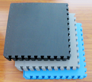 1/2" EXTRA Thick Puzzle Exercise Mat with EVA Foam Interlocking Tiles for MMA, Exercise, Gymnastics and Home Gym Protective Flooring, 24 Square Feet