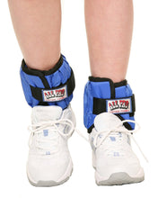 Load image into Gallery viewer, All Pro Weight Adjustable Ankle Weights, 5-lb pair (up to 2½-lbs per ankle)