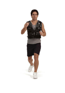 20-Pound Weighted Vest With Removable 1 Pound Packs To Adjust From 1 to 20 Pounds