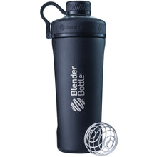 Load image into Gallery viewer, BlenderBottle 26oz Radian Insulated Stainless Steel Shaker Cup Black