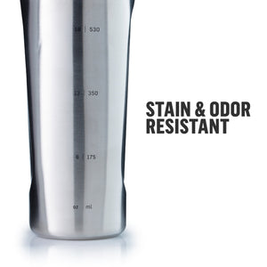 BlenderBottle 26oz Radian Insulated Stainless Steel Shaker Cup Black